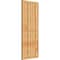 Ekena Millwork Framed Board-n-Batten Shutters, Rough Sawn Western Red Cedar, 32 1/4W x 78H, PR RBF06S32X078RWR - alternate 3
